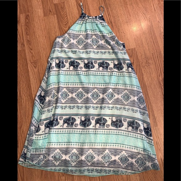 NWT Boho Adorable Summer Dress sheer with slip XS - Picture 1 of 8